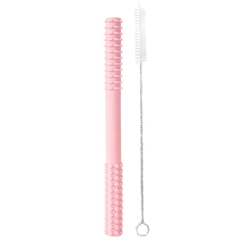 Anneau dentition bébé rose