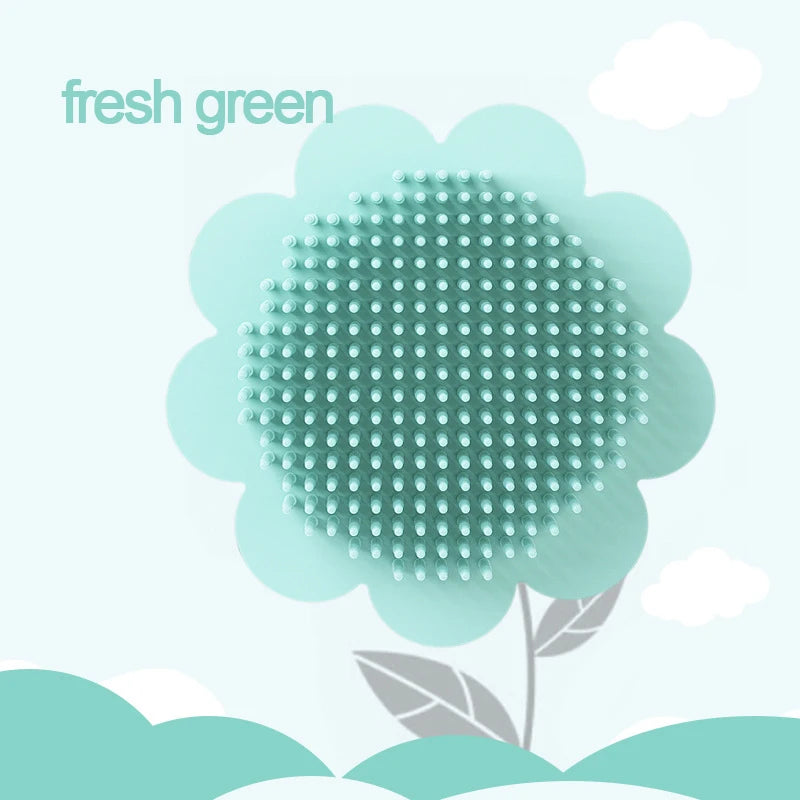brosse cheveux pour bebe vert