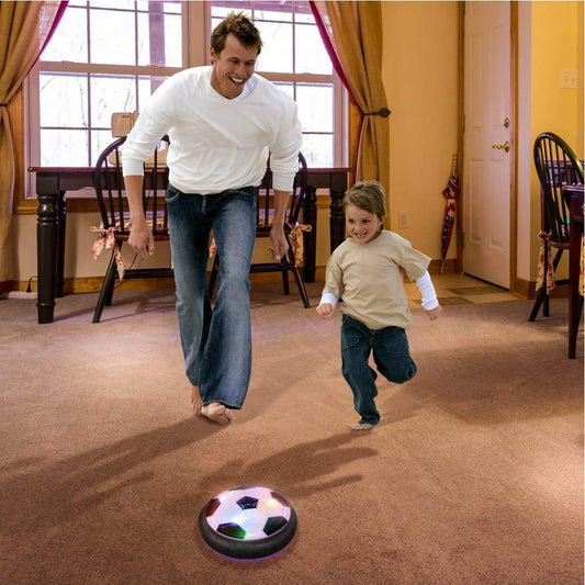 18cm Hovering Football Mini Toy Ball Air Cushion Suspended Flashing Indoor Outdoor Sports Fun Soccer Educational Game Kids Toys Jouons tous